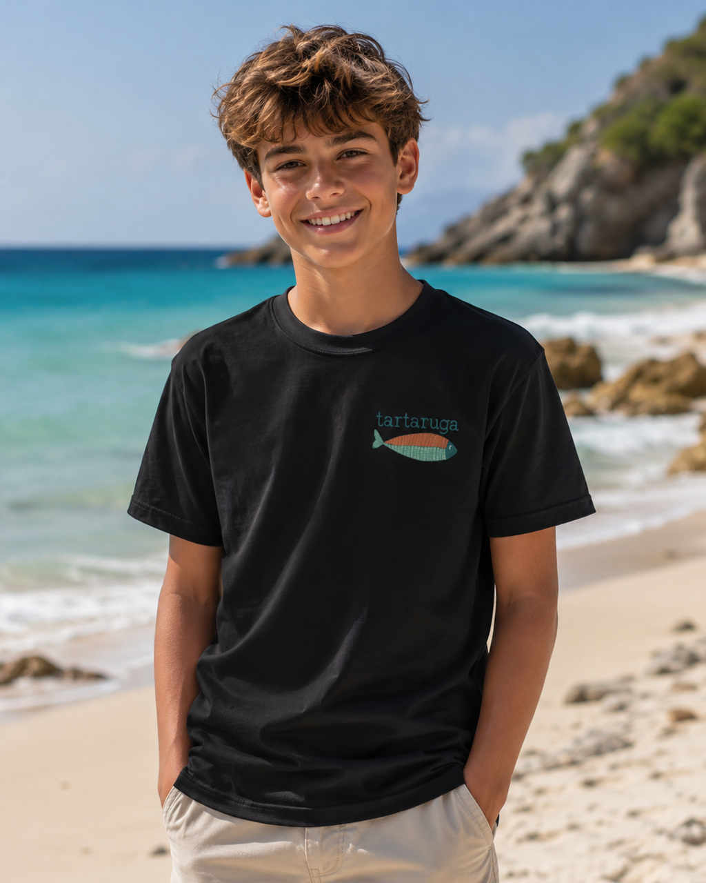 Tartaruga Colourful Sardines Unisex T-shirt