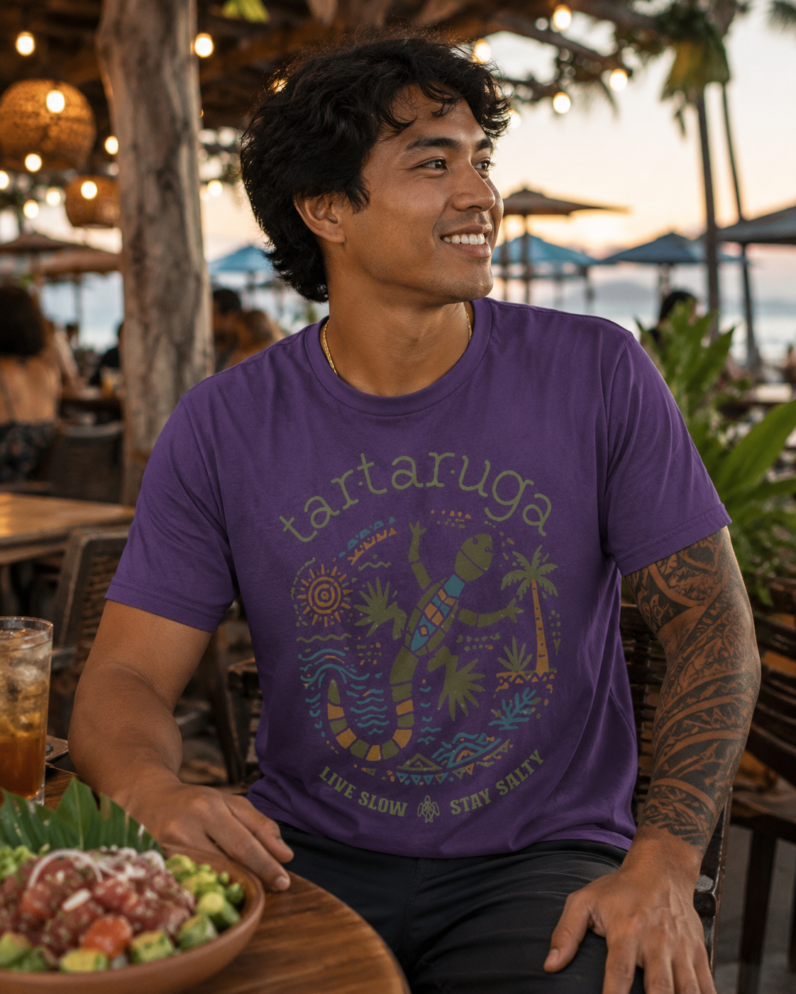 Tartaruga Iguana Unisex Cotton T-Shirt