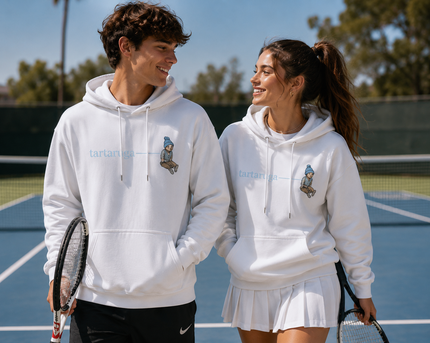 Tartaruga Unisex Winter Padded Fleece Hoodie