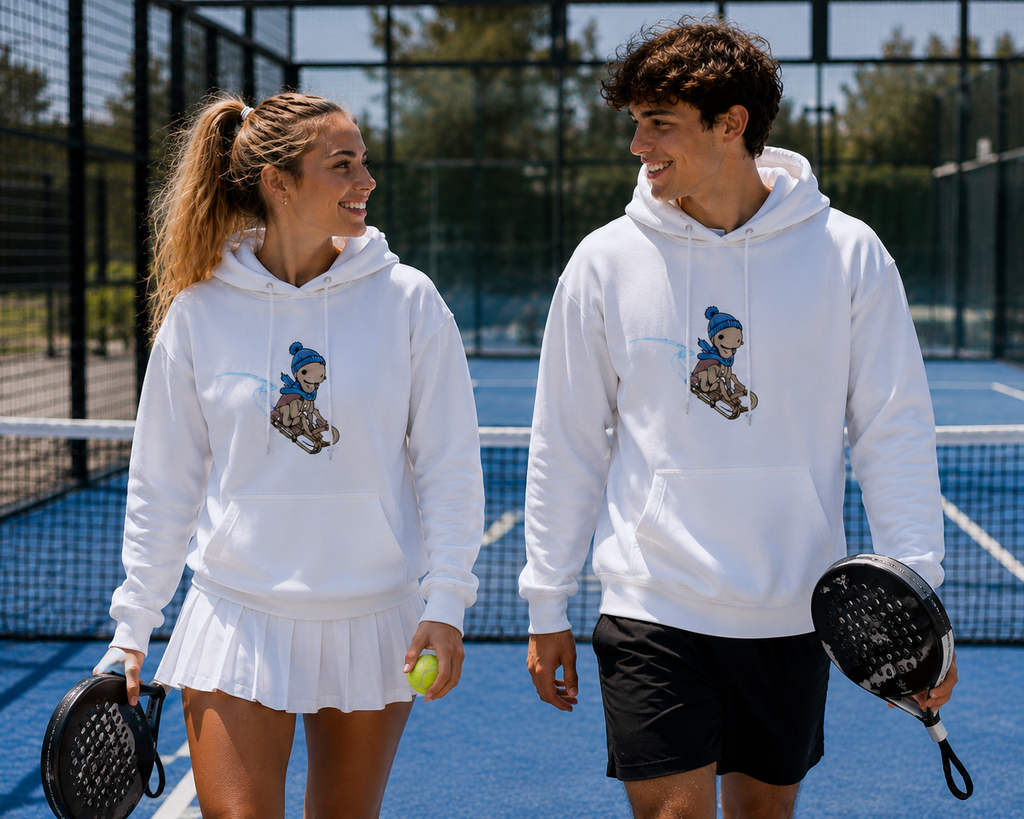 Tartaruga Unisex Winter Padded Fleece Hoodie
