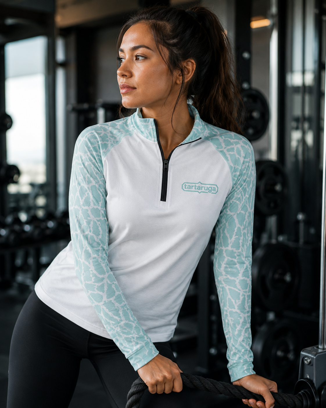 Tartaruga Slim Fit Long Sleeve Top – Lightweight, Breathable & Stylish