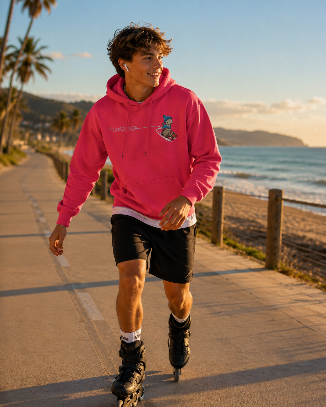 🐢🔥 Tartaruga Unisex Cotton Hoodie – 20 Colours | Straight Cut | Front Pockets | Premium Comfort